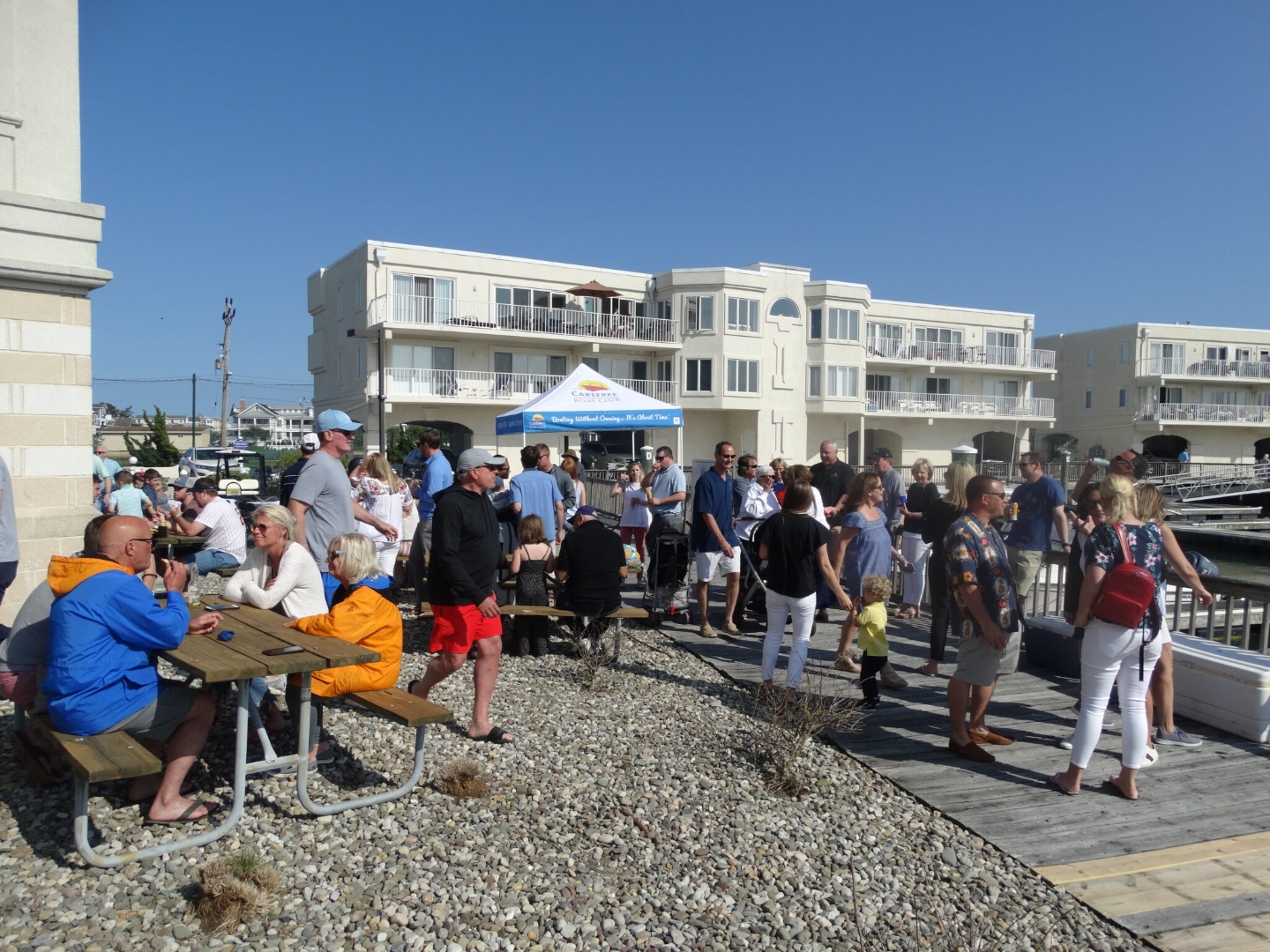 Marina event at Commodore Bay